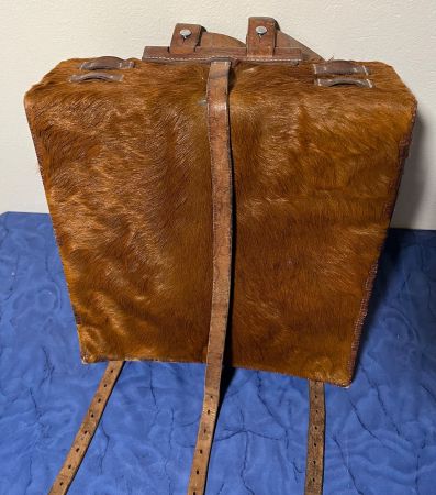 Sac à dos en peau de vache