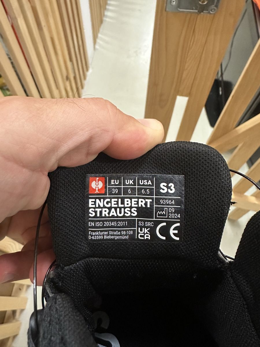 Engelbert Strauss Scarpe da uomo: Engelbert Strauss Schuhe 39. – Nuovo e nell'imballaggio originale da Weiach venduto da mil_benz 3