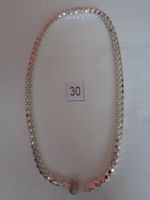 Silber 925 Halskette-Collier mit Kugel-Magnetverschluss