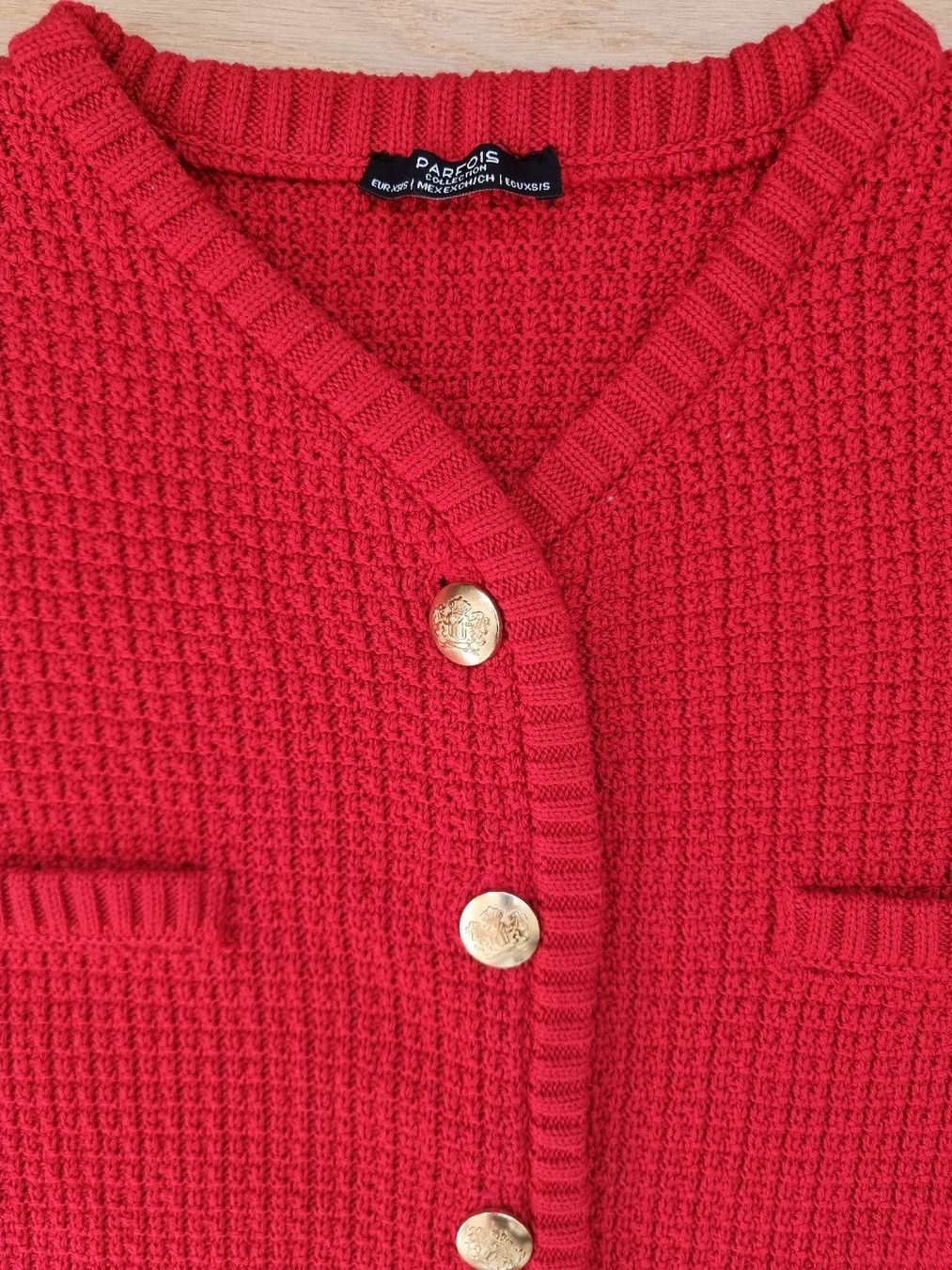 Giacche: Rote Strickjacke NEU Gr. M von Parfois – Nuovo (secondo la descrizione) da himmelried venduto da bribuli 4