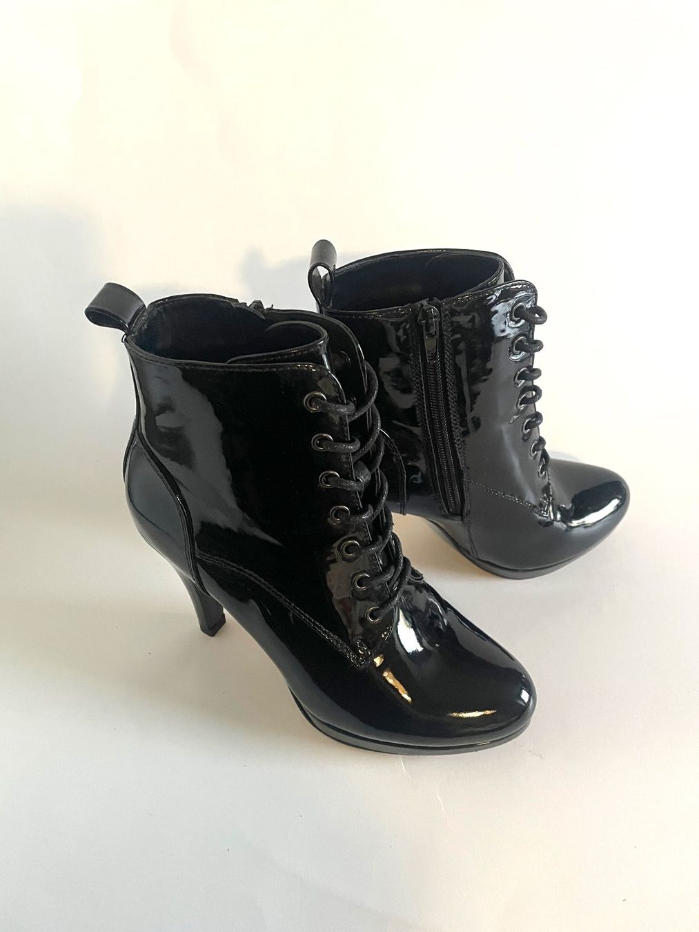 Anna Field Scarpe da donna: Plateau Lack Stiefeletten, Gr.37 – Nuovo (secondo la descrizione) da Zürich venduto da Caro55 2