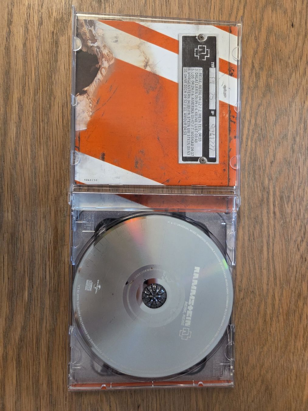 CD: Rammstein-Reise reise – Nuovo (secondo la descrizione) da Engelberg venduto da ursdemar89 2