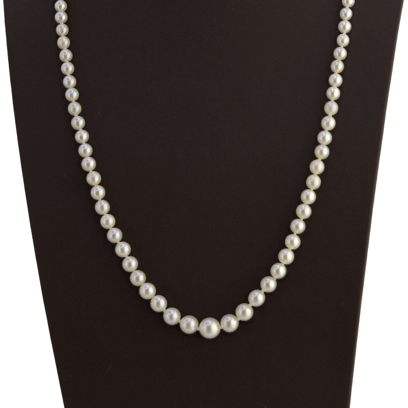 Catenine: Akoya Zuchtperlen Kette – Usato da Zürich venduto da Vintage-Jewellery 3