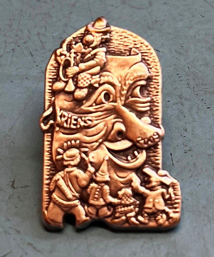 Krienser Placchette & Badge: Fasnachts Pin Kriens 2009 – Usato da Obernau venduto da Wgnom