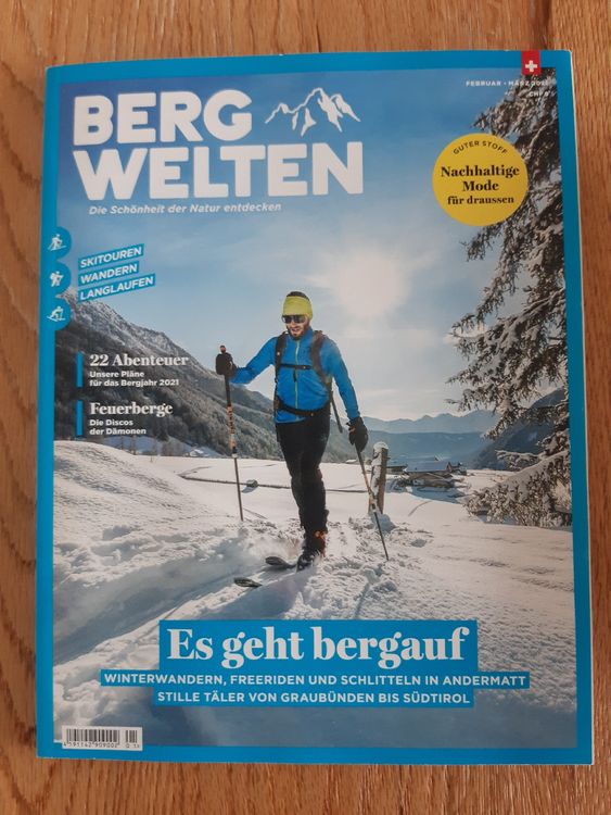 Bergwelten Magazin Februar, März 2021 | Kaufen Auf Ricardo