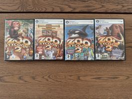 Zoo Tycoon 2 Spiele Collection PC 5 Stücke guter Zustand