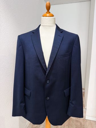 Paul Kehl Zürich Marzotto Schurwolle Sakko Gr. 52 L – Blau,