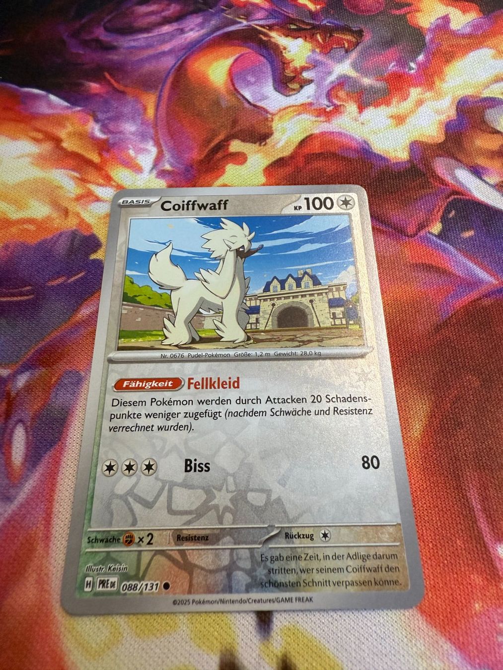 Pokémon Carte collezionabili: Coiffwaff (PRE 088) / Reverse Holo – Nuovo (secondo la descrizione) da Bülach venduto da CherryBlu