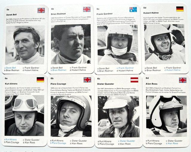 Giochi: Quartett Rennfahrer 0190 Jo Siffert – Usato da Zürich venduto da gigimai67 4
