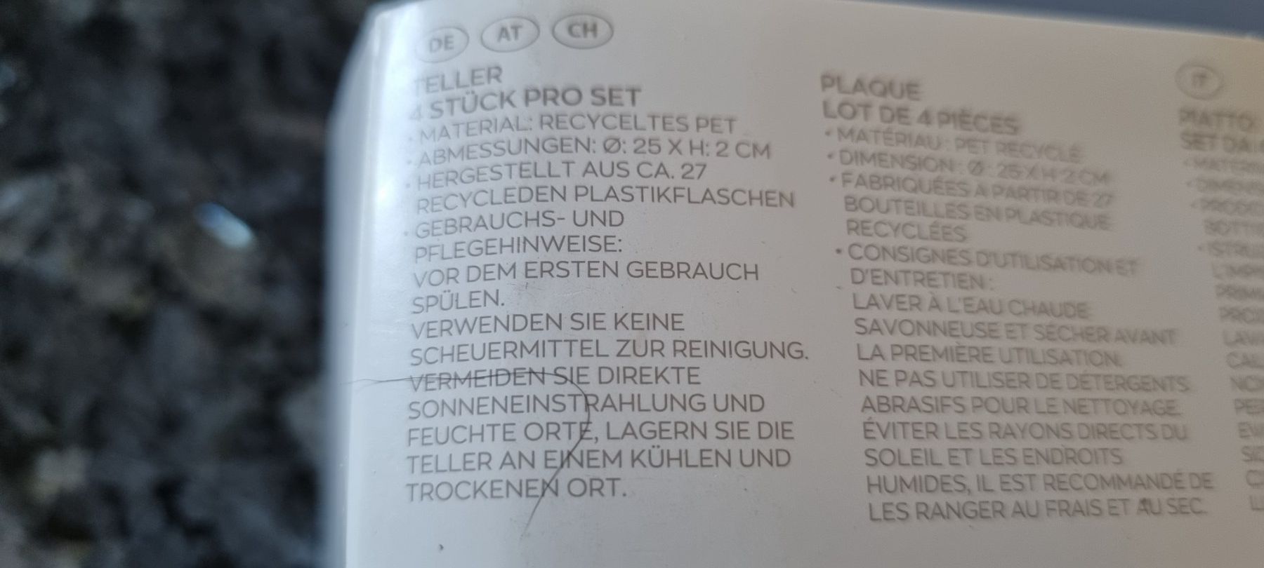 Teller: Crofton Teller 4 Stck Pro Set blau neu – Neu (gemäss Beschreibung) aus egliswil von Maggy6 2