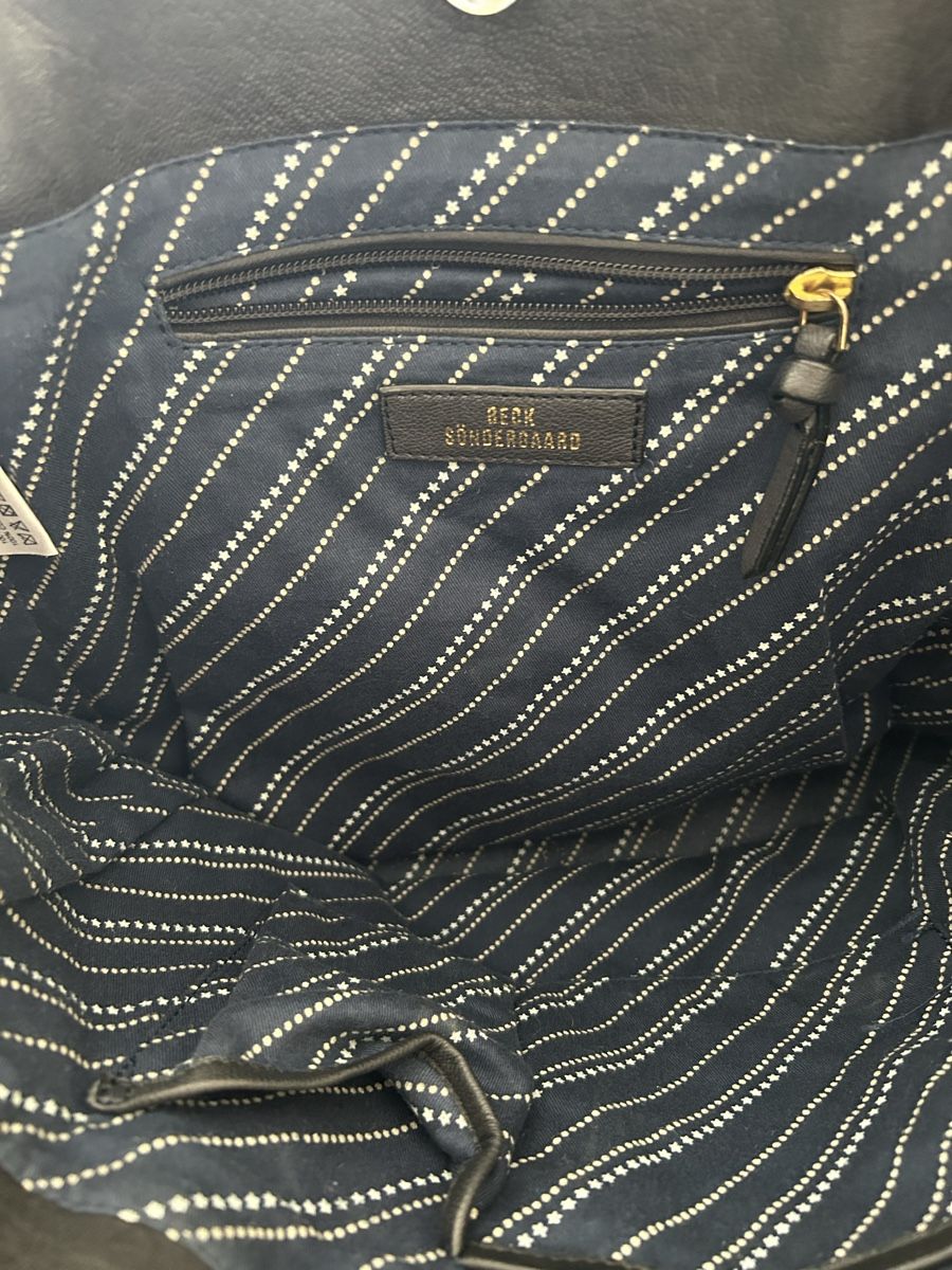 Becksöndergaard Borse da donna: Original BECKSÖNDERGAARD Leder-Shopper Handtasche Schwarz – Usato da Balsthal venduto da LaLiLu77 3