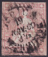 Strubel ZNr. 24G, SH-Nr. 24B4, gestempelt