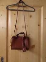 Handtasche Leder braun von Zara - 42606