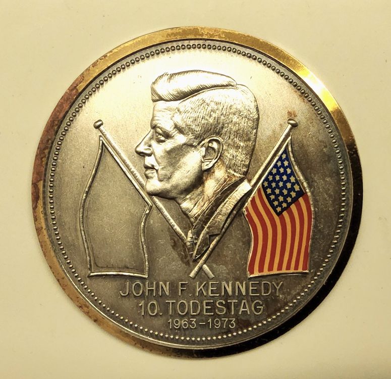 Medaille zum 10. Todestag JOHN F. KENNEDY 19631973 Kaufen auf Ricardo