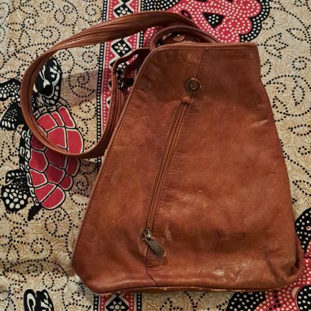 Rucksack-Ledertasche Lui Valentino