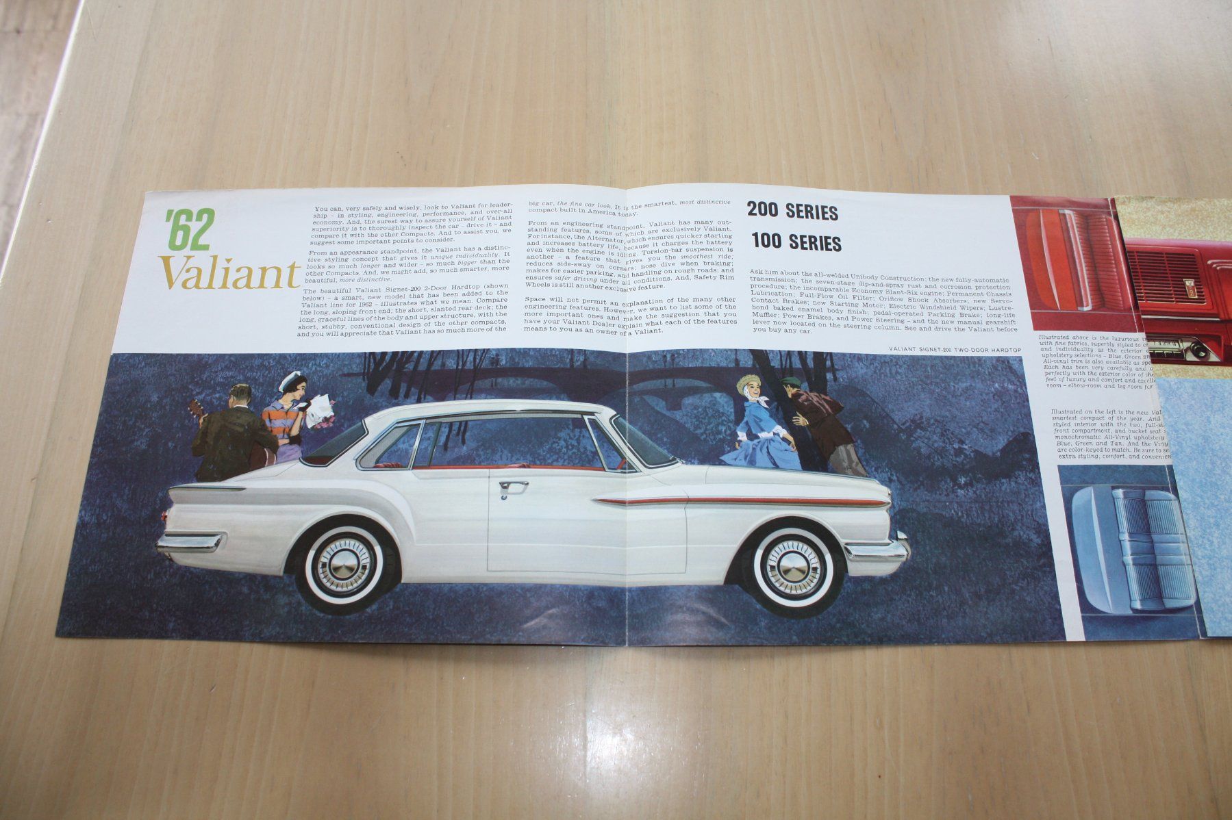 Chrysler Documenti: Original 1962er Chrysler Valiant Prospekt – Usato da Wikon venduto da erwin400 2