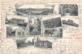Gruss aus LAGER SECHFELD - uralte Karte 1901