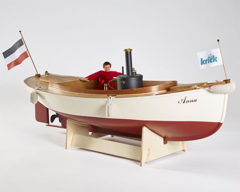 Modellismo RC: Anna II Dampfbarkasse Baukasten – Nuovo e nell'imballaggio originale da Horgen venduto da RcModell 4
