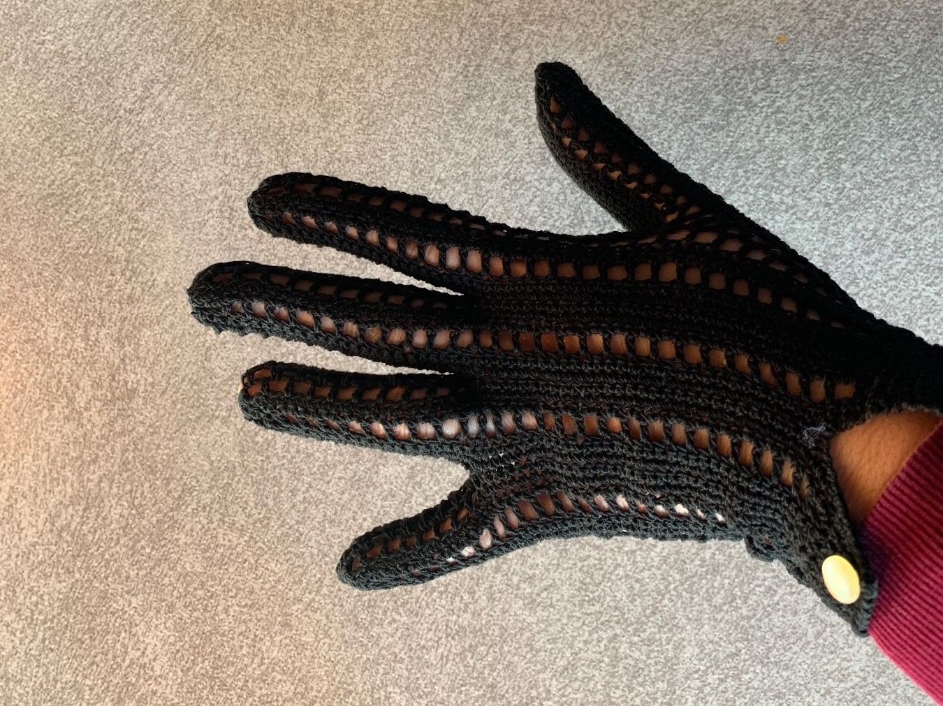 Gants & mitaines : HANDSCHUHE vintage schwarz – D'occasion à Arbedo par nadia1973 2