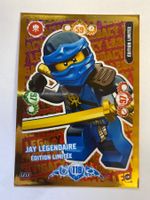 Carte LEGO Ninjago Jay Légendaire Édition Limitée LE13