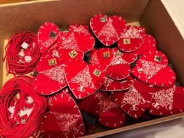 7   Adventskalender Verpackungen f. Weihnachten Basteln