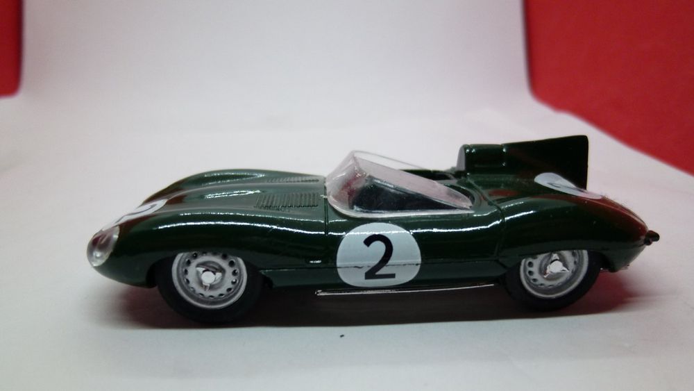 Brumm 1/43 Jaguar Type D N°4 Vainqueur Le Mans 1956 - Sanderson & Flockhart
