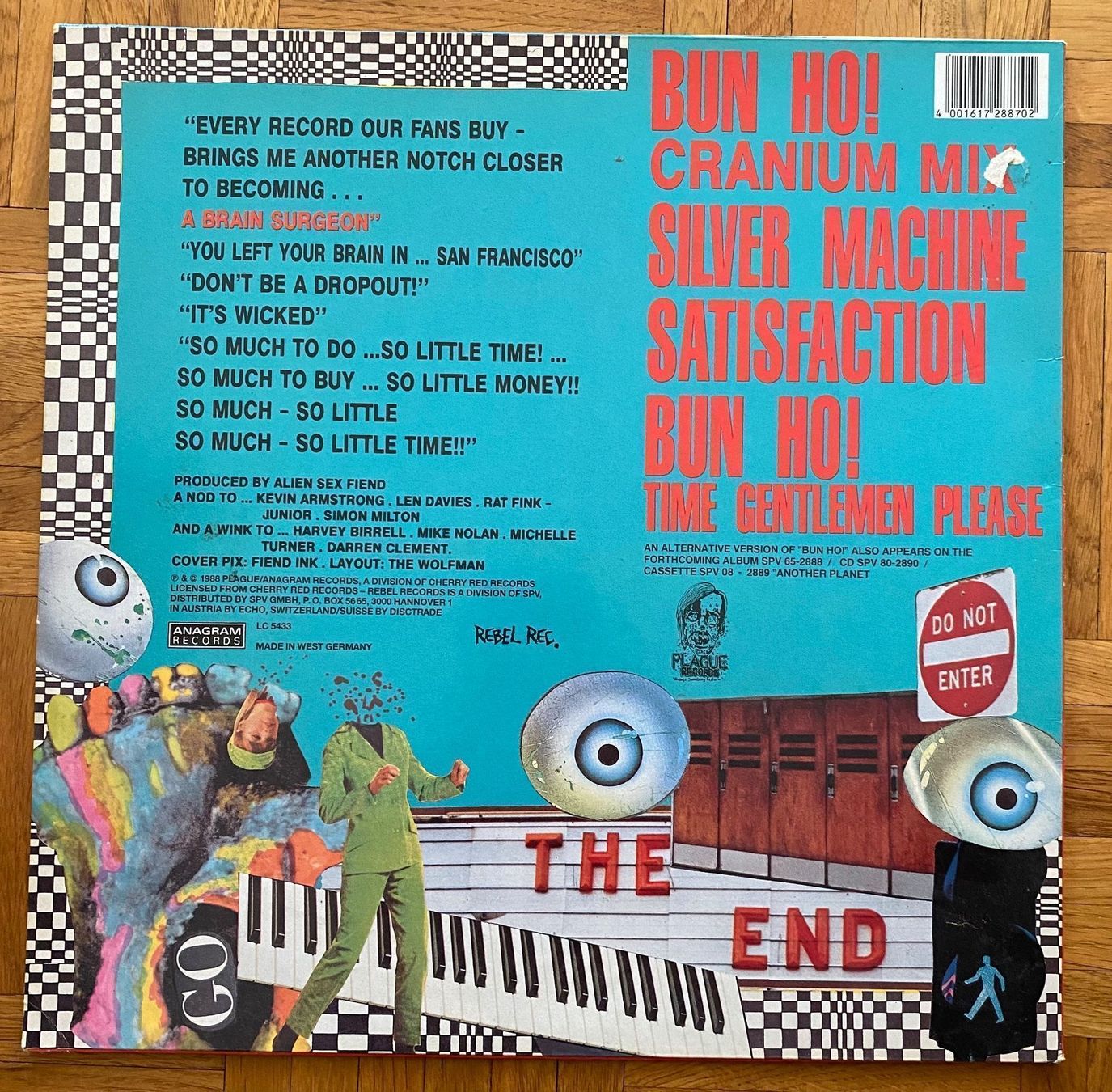 Dischi in vinile: Alien Sex Fiend Bun Ho! – Usato da Petit-Lancy venduto da Hastala42 1