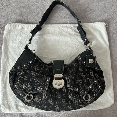 Guess Vintage Monogram Hand Bag