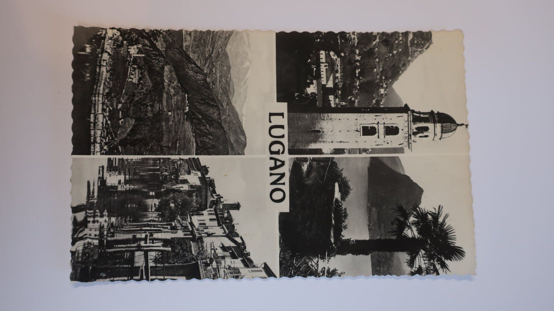 Cartes postales: Lugano Multivues – D'occasion à Cormoret par Pascalll2001 1