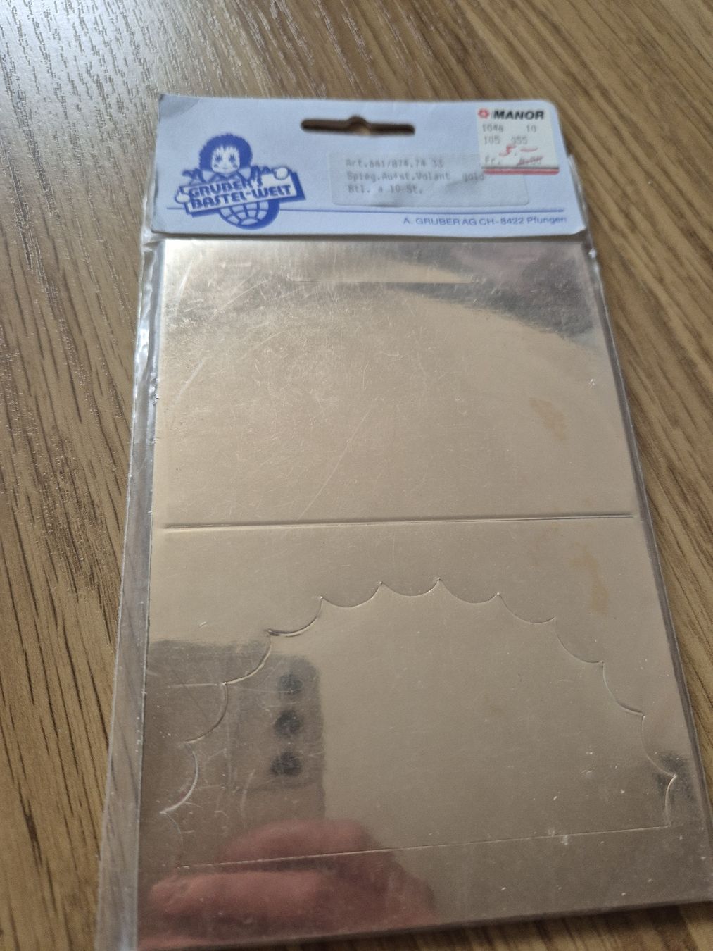 Cartes: Tischkarten Karten Gold – D'occasion à Langenthal par Polarisstern