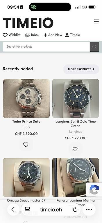 Tudor Orologi: Tudor Prince Date – Usato da Zürich venduto da timeio-swapwatch 8