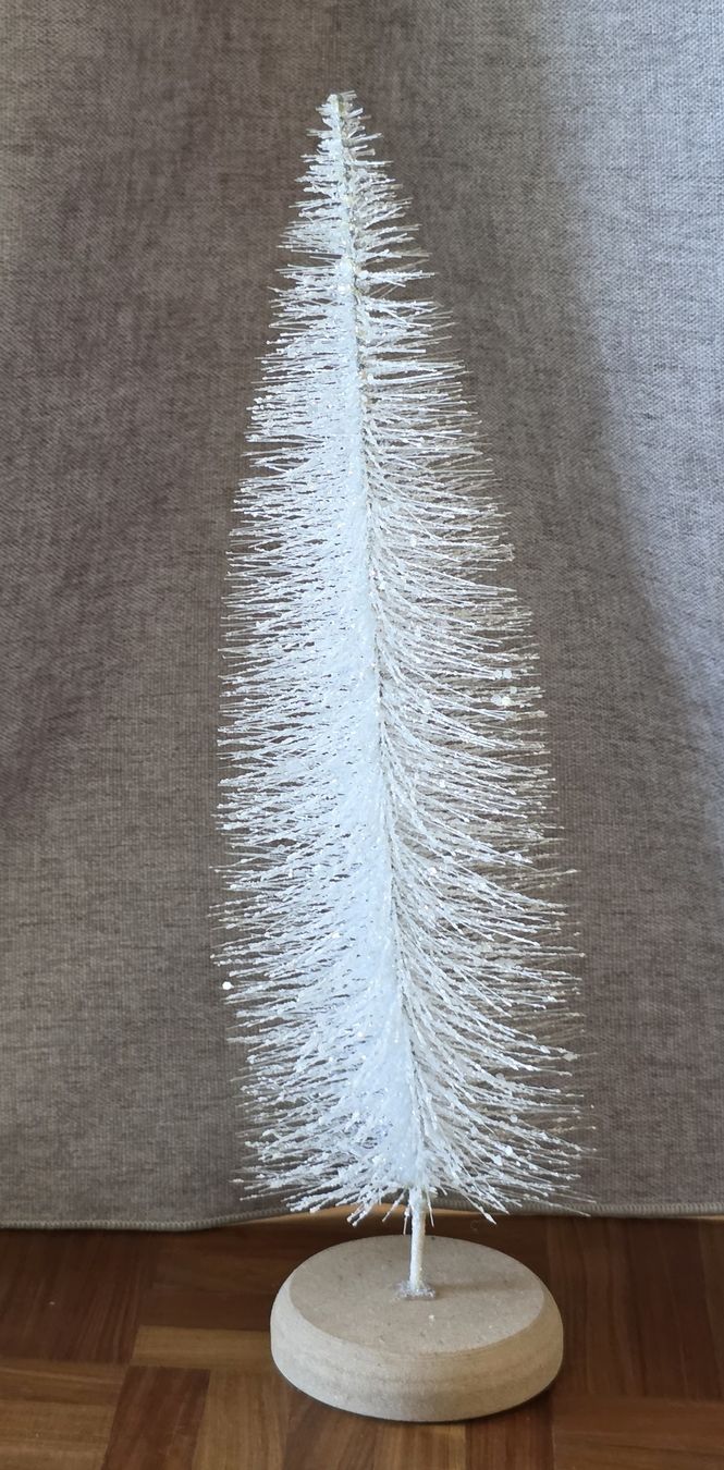 Tutte le decorazioni: Deko Tannenbaum weiss mit Glitzer – Usato da Rheinsulz venduto da Gilea