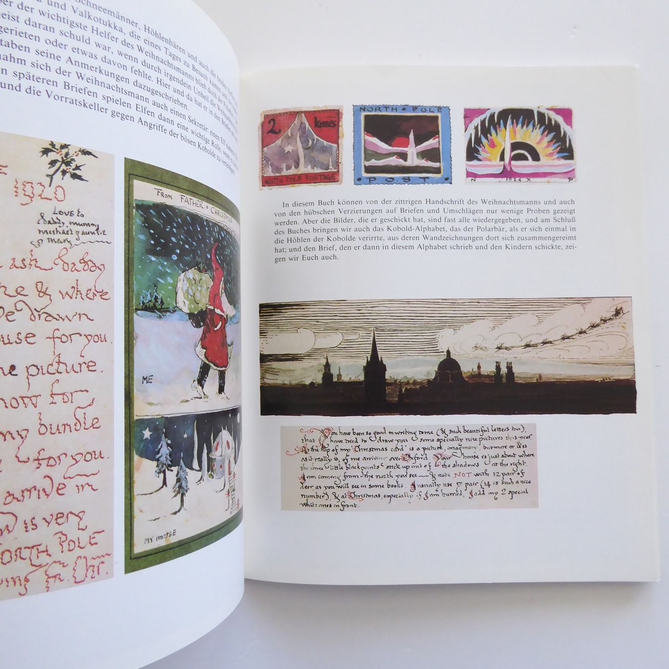 Libri: Die Briefe vom Weihnachtsmann - J.R.R. Tolkien – Usato da Basel venduto da Kunterbunt12 5