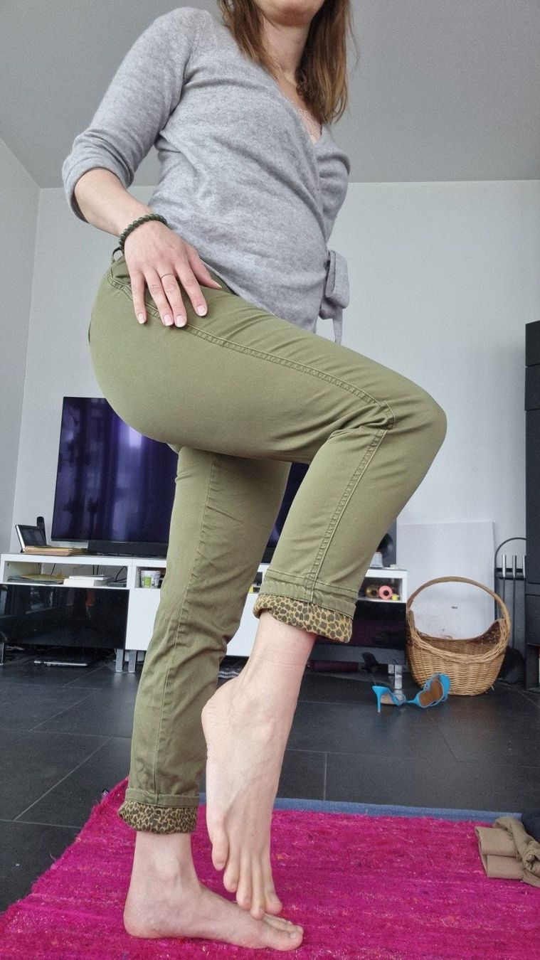 Pantaloni: Hose Current Eliott grün mit Leo 37/30 – Usato da Bad Zurzach venduto da Mfritzli 3