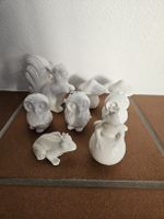 8 süesse Keramikfiguren, Deko 