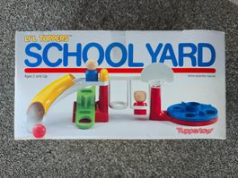 Vintage 1989 Li'L Tuppertoys Spielzeug Schulhof Tupperware