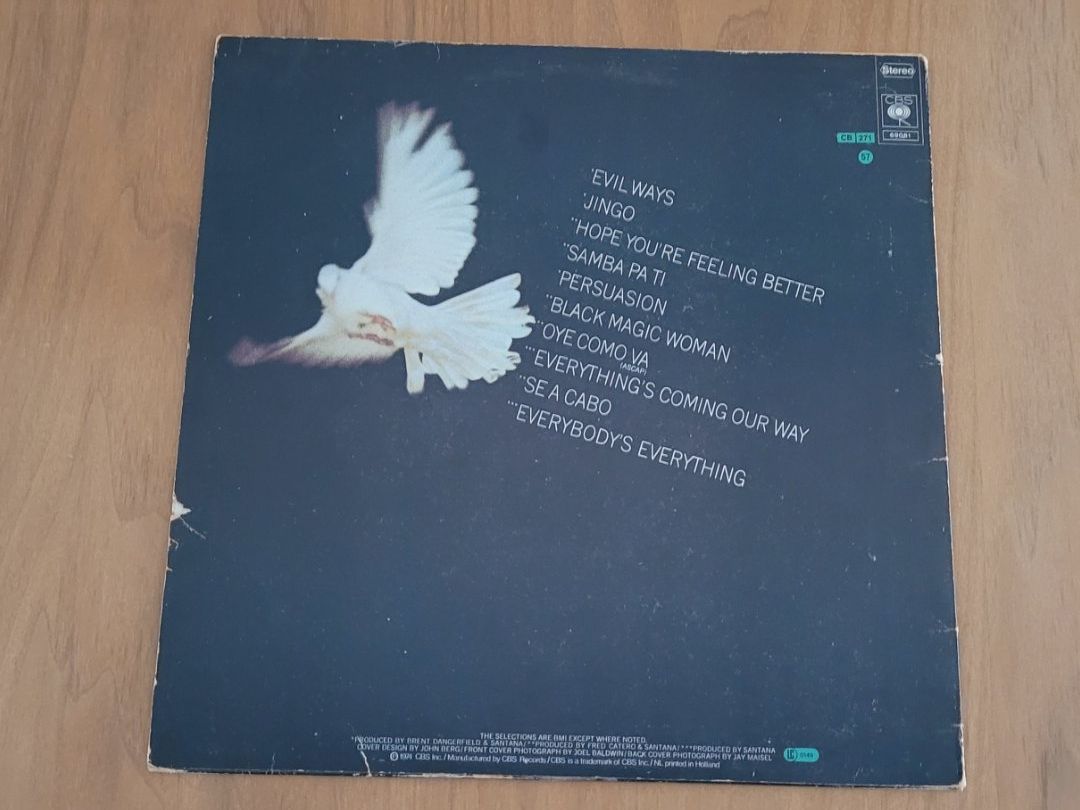 Schallplatten: LP  Carlos Santana – Gebraucht aus Martigny von MZ-67 1