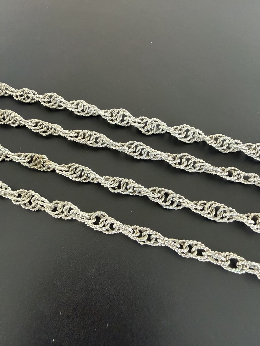 Catenine: Silber Halskette antik – Usato da Uetikon am See venduto da protagoniste 2