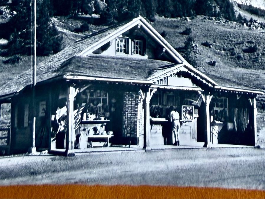Ansichtskarten: Col du Pillon - Kiosque - Carte ancienne – Gebraucht aus Lutry von Ediego 2