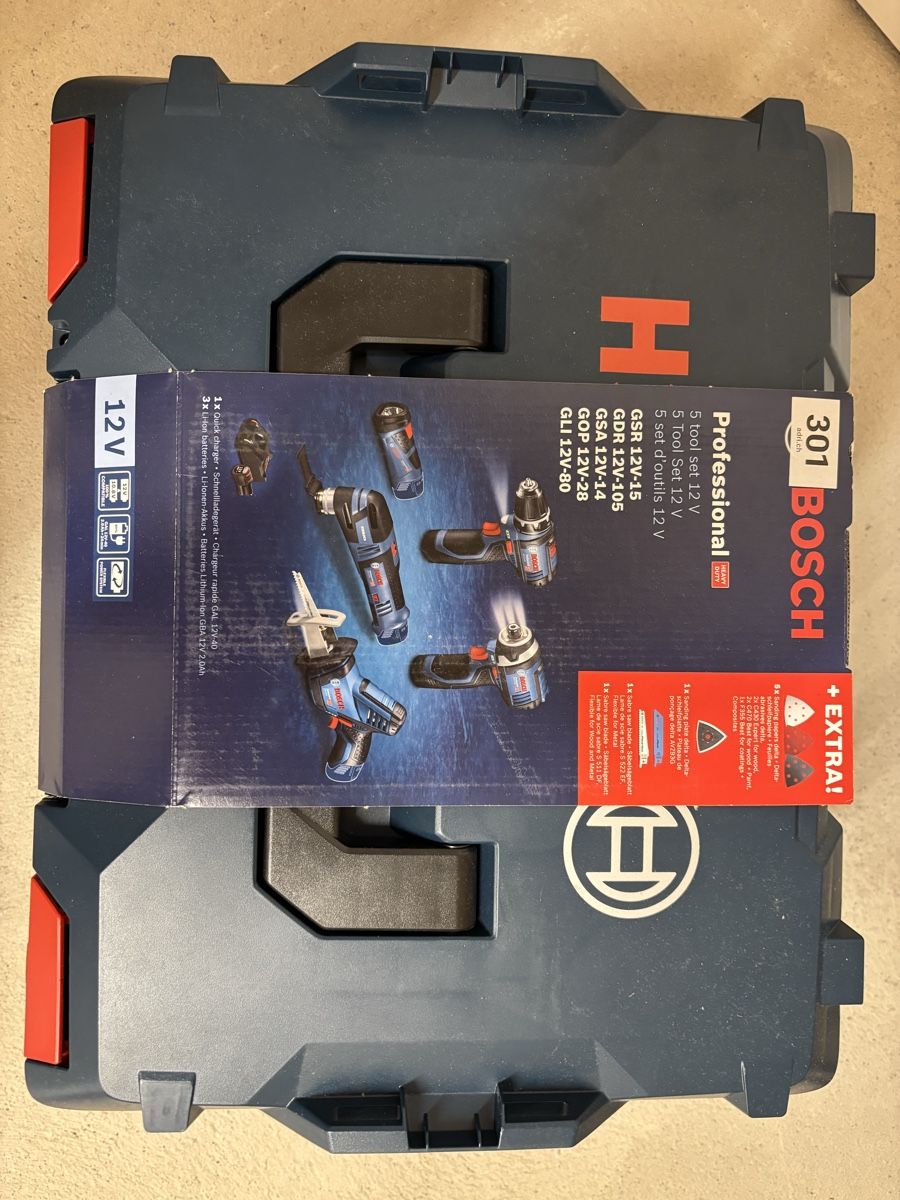 Bosch Tous les outils: BOSCH Professional 5 Tool Set 12V neu – Neuf avec emballage d'origine à Scherzingen par fab_flh6 1