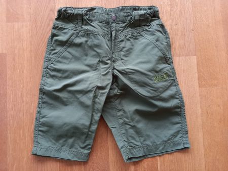 Jack Wolfskin Kinder Shorts Khaki Gr. 152 Top Zustand!