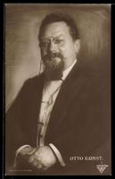 Foto-AK Hugo Erfurth: Otto Ernst, Portra