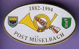PTT   Post  MÜSELBACH  St.Gallen