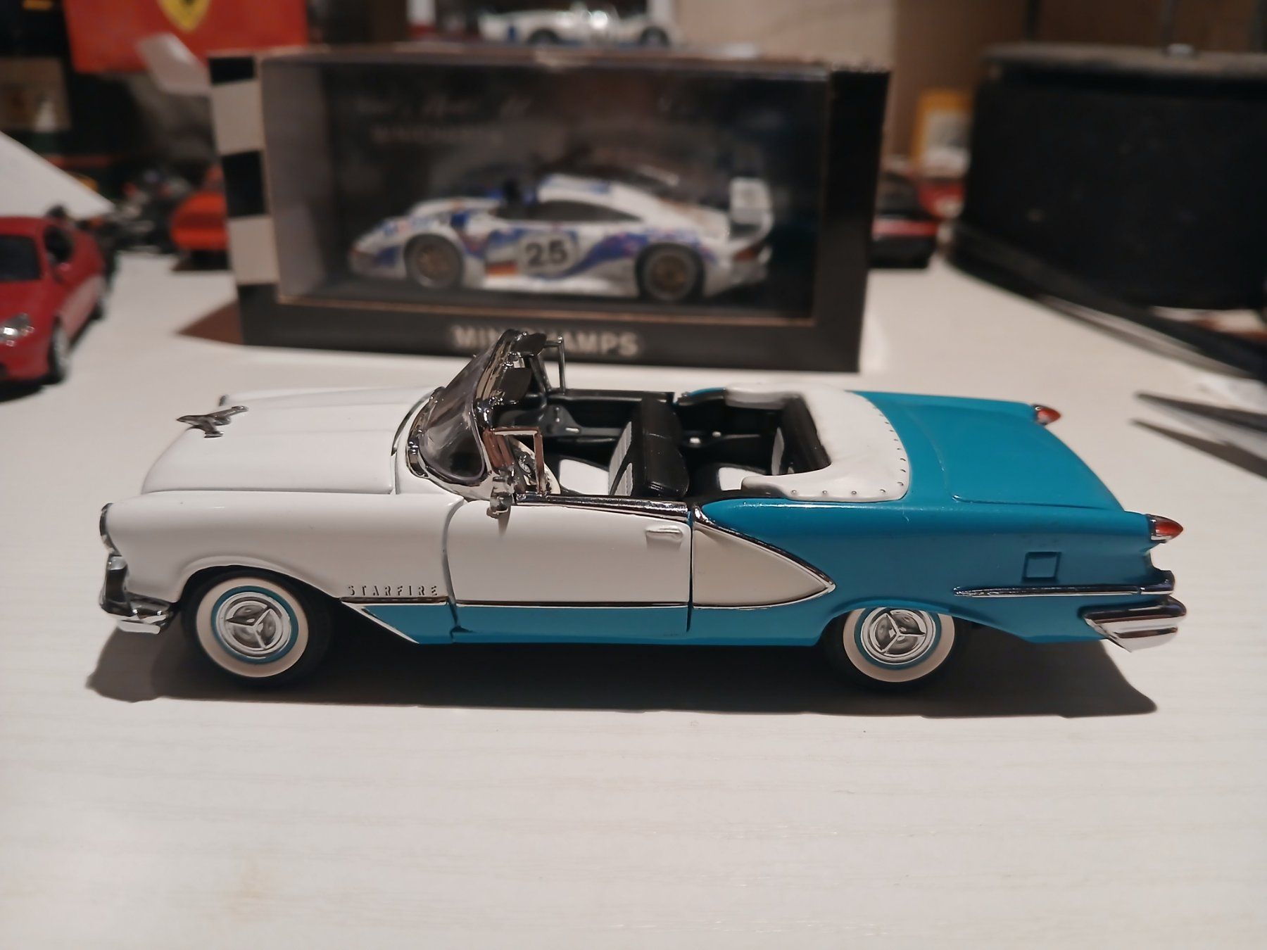 Franklin Mint Modellini d'auto: Oldsmobile 98? 1956 1:43 Franklin Mint? – Usato da Nürensdorf venduto da wettch6