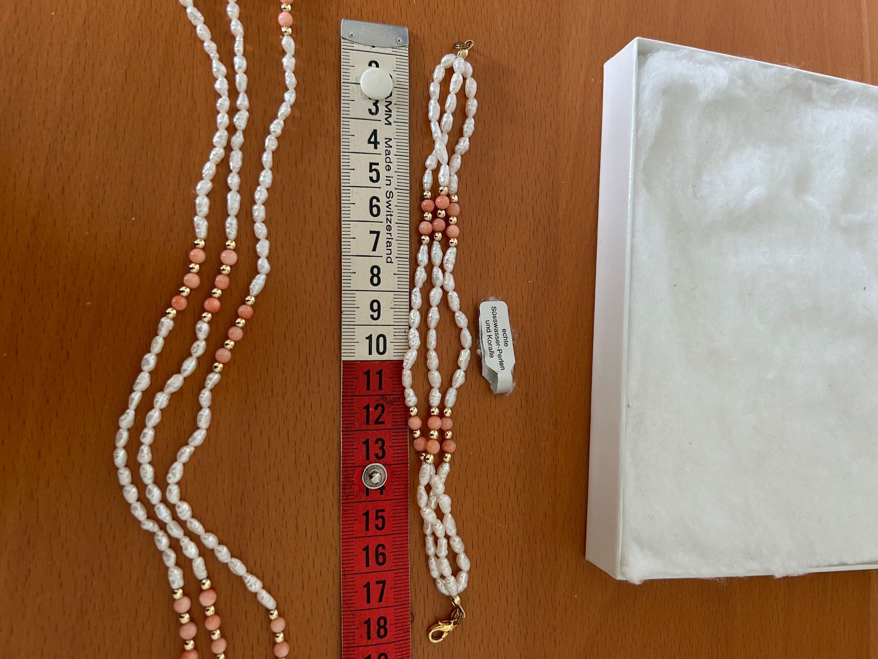 Altri gioielli: PERLENKETTE  und  ARMBAND   mit Koralle – Usato da Olten venduto da Pablo7 4