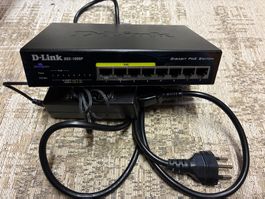 D-Link DGS-1008P Gigabit PoE Switch - Ideal für Homeoffice