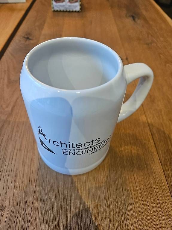 Caraffe: Krug "Architektur und Ingenieur" – Nuovo (secondo la descrizione) da Liestal venduto da corneb 1