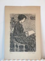 Fascinierte Litho Signiert  von Ernst Egli Top für Sammler