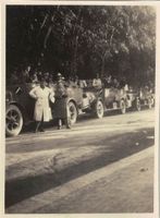 Wädenswil ZH J. Schnyder AG Betriebsausflug,1918 alte Autos