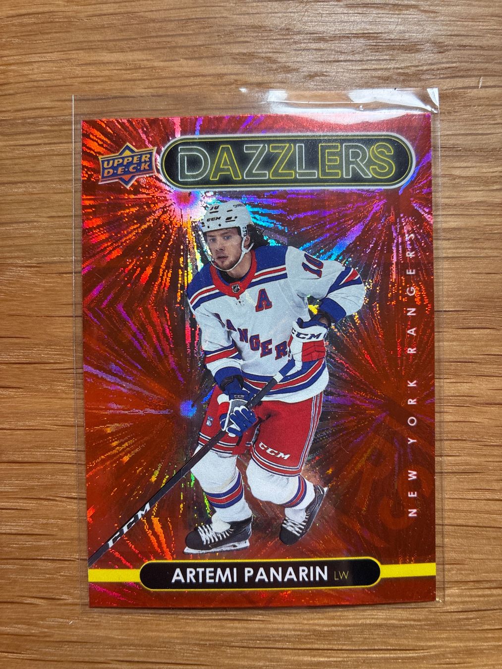 Topps Carte collezionabili: Upper deck Hockey Artemi Panarin Red Dazzler – Usato da Solothurn venduto da MegaDaggi